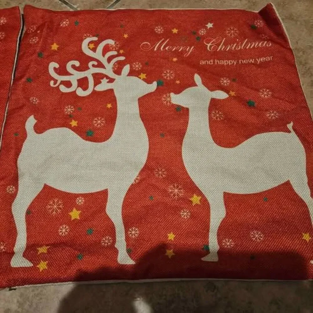 Christmas Throw Pillow Covers Set of 2 16